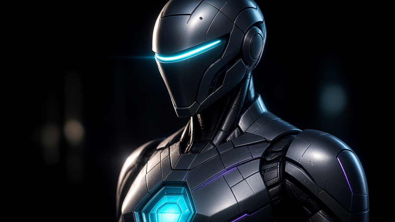 Close cinematic of the RYTHM agent visor